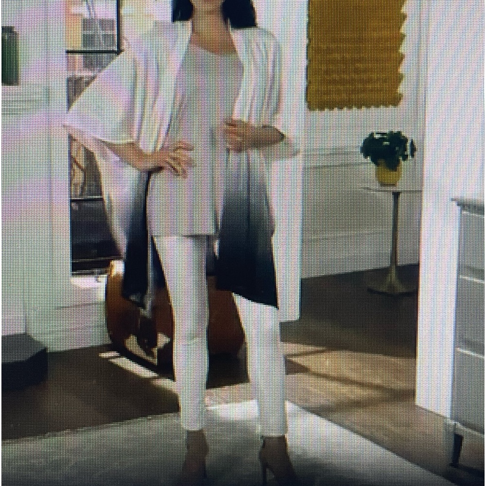 Dip-Dye white to Black Kimono - One Size
